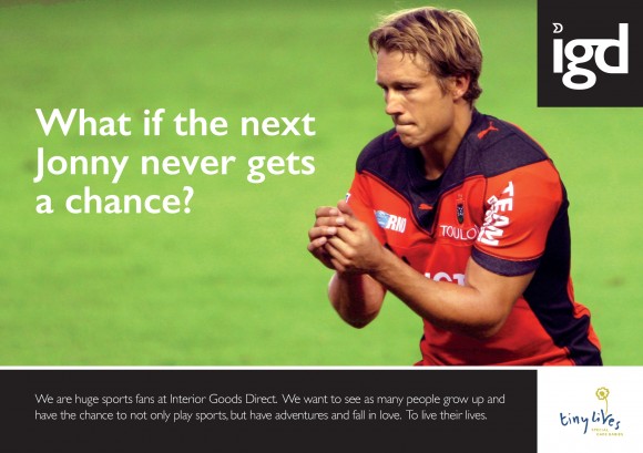 Donate to win a ball signed by Jonny Wilkinson